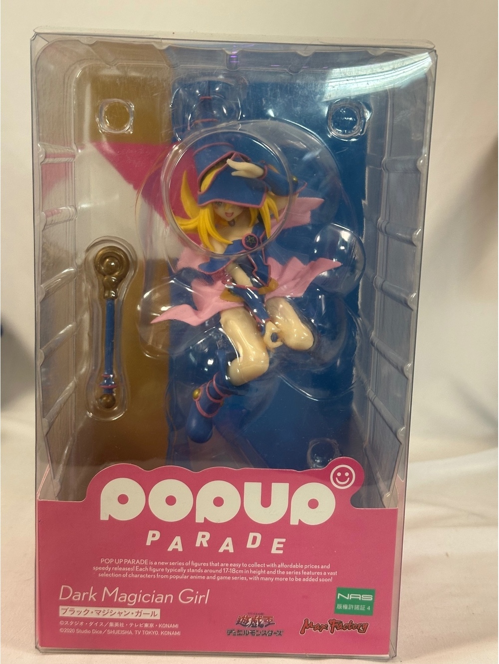 POP UP PARADE Yugi-Oh! Dark Magician Girl Figure by Max Factory New